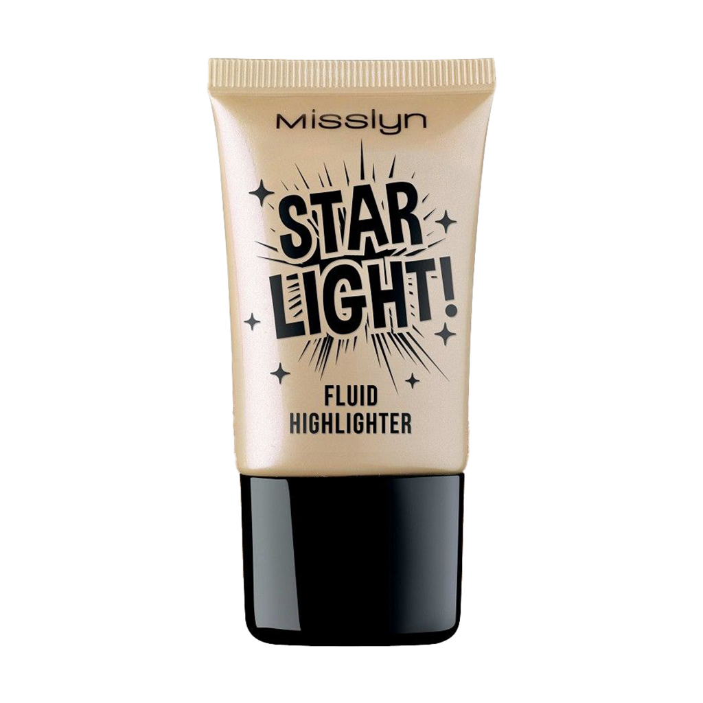 Хайлайтер-флюїд для обличчя Misslyn Star Light! Fluid Highlighter 2 Big Bang Glow!, 17 мл